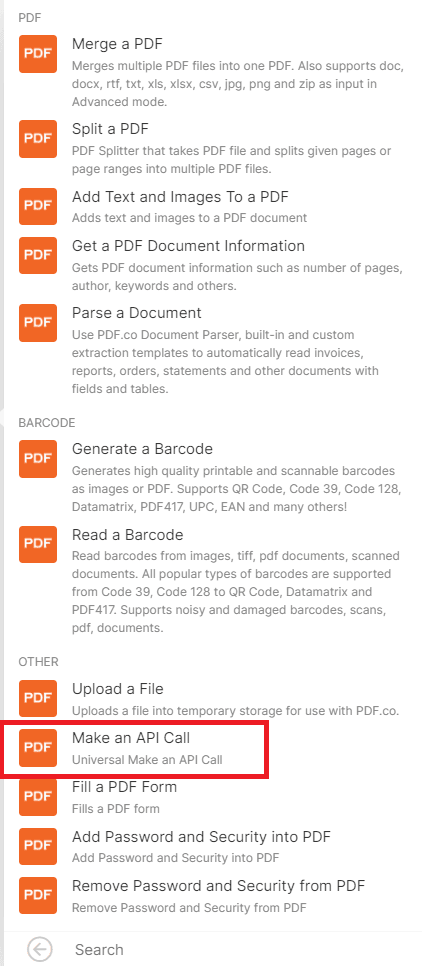 PDF.co Module And Make An API Call