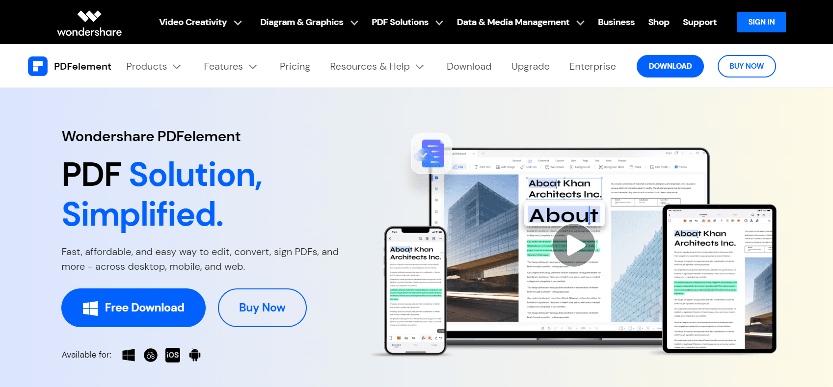 PDFelement Screenshot
