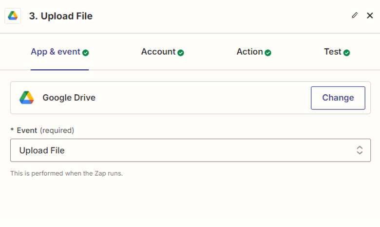 Google Drive Upload File