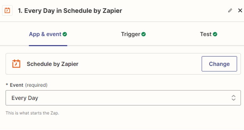 Schedule by Zapier