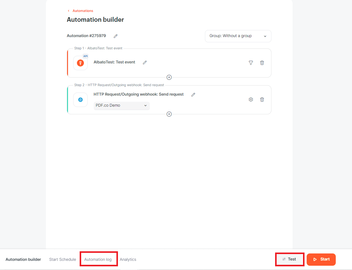 Test Automation Builder